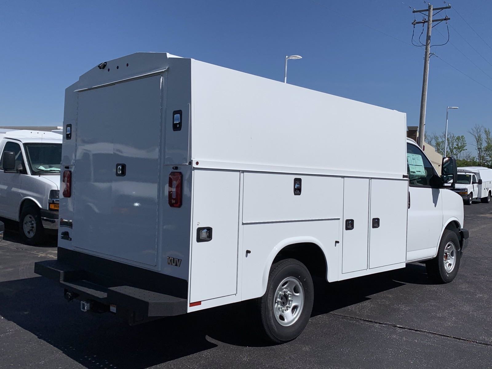 New 2019 Chevrolet Express Commercial Cutaway Work Van RWD Utility Truck